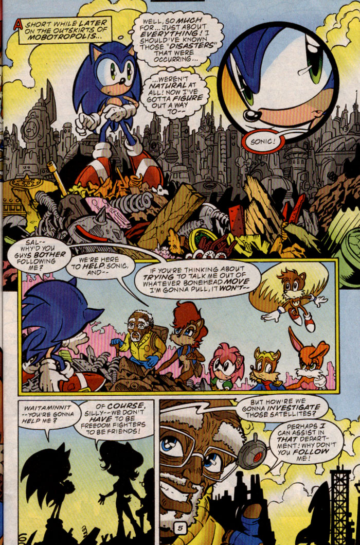 Sonic - Archie Adventure Series September 1999 Page 5